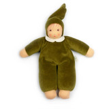 Nanchen Terry Cuddle Doll Nani - Forest Green