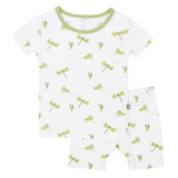 Kyte Baby Bamboo Short Sleeve Toddler Pajamas in Dragonfly 