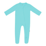  Kyte Baby Bamboo Zippered Footie in Robin