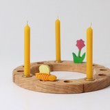  Grimm's 100% Beeswax Candles 