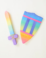 Sarah's Silks Rainbow Shield