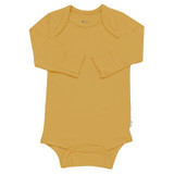 Kyte Baby Bamboo Bodysuit Long-Sleeve in Marigold