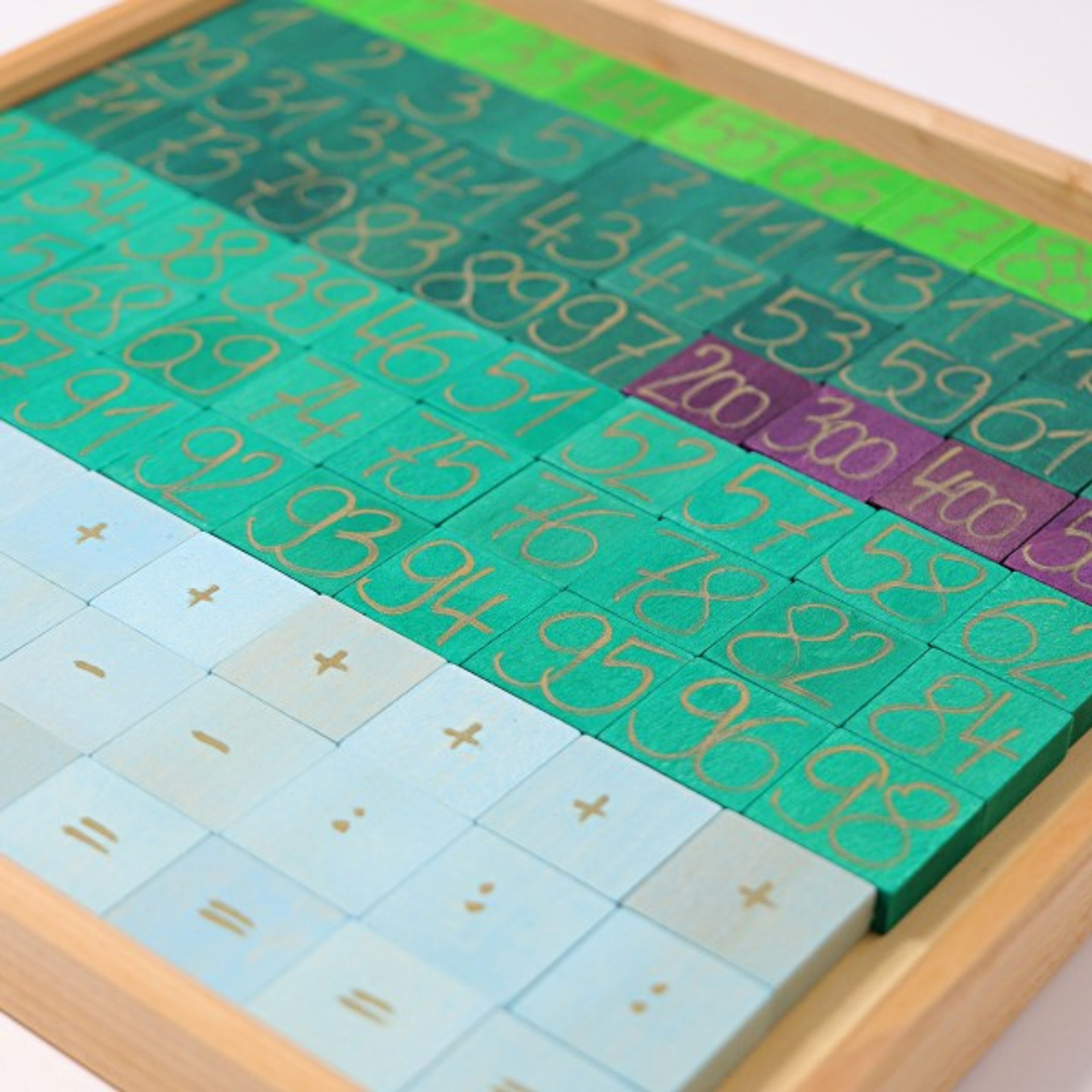 Grimm's Toys Grimm's Counting With Colours Waldorf Educational