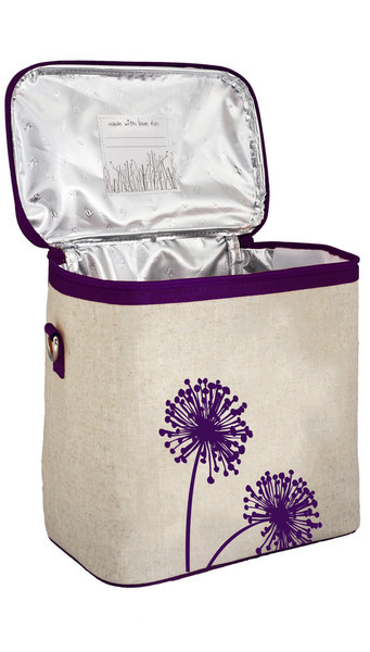purple cooler bag