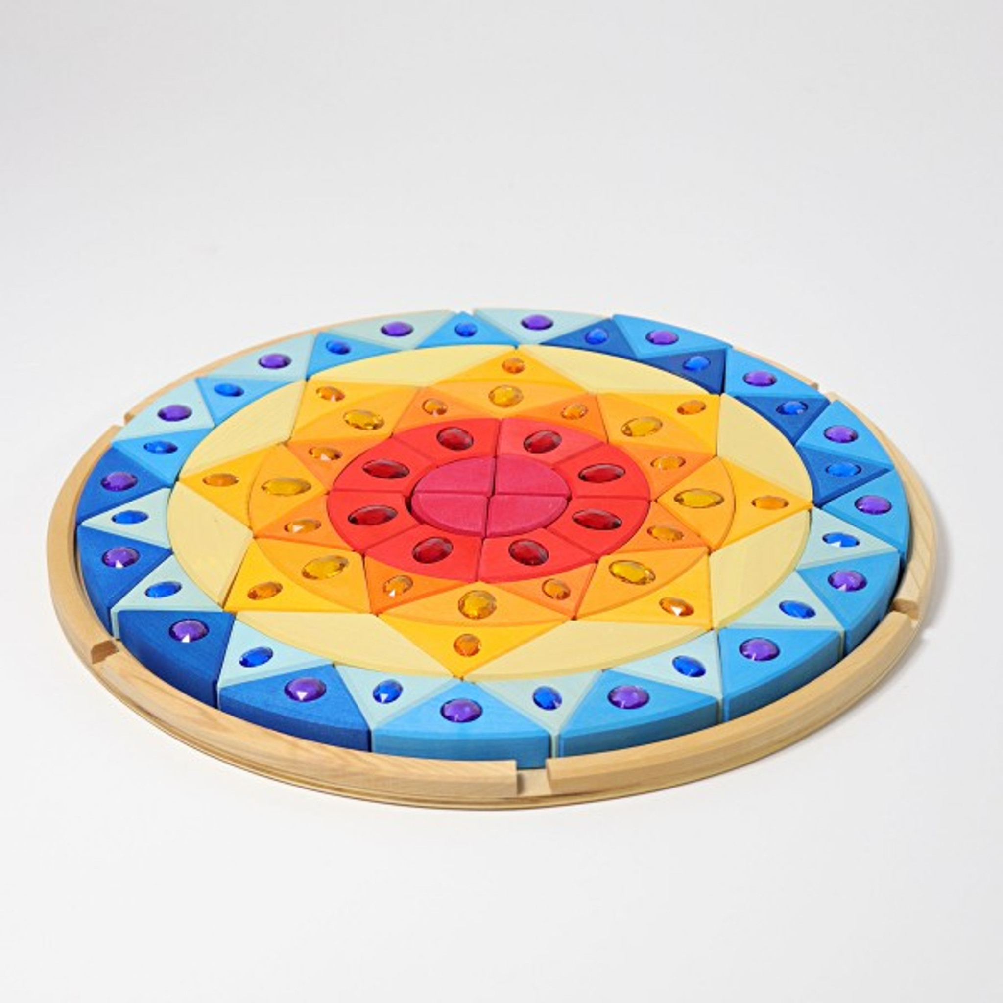 Grimm's Large Sparkling Sun Mandala Puzzle