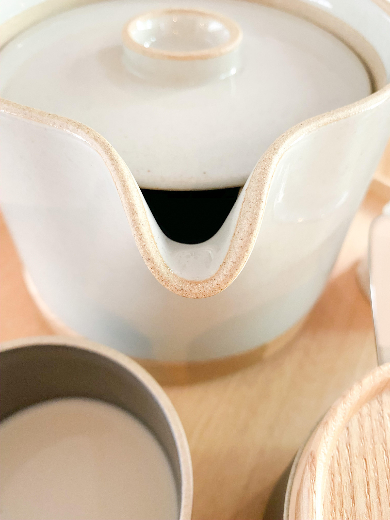 Hasami Porcelain Teapot Grey Hasami Porcelain Canada Ava's Appletree