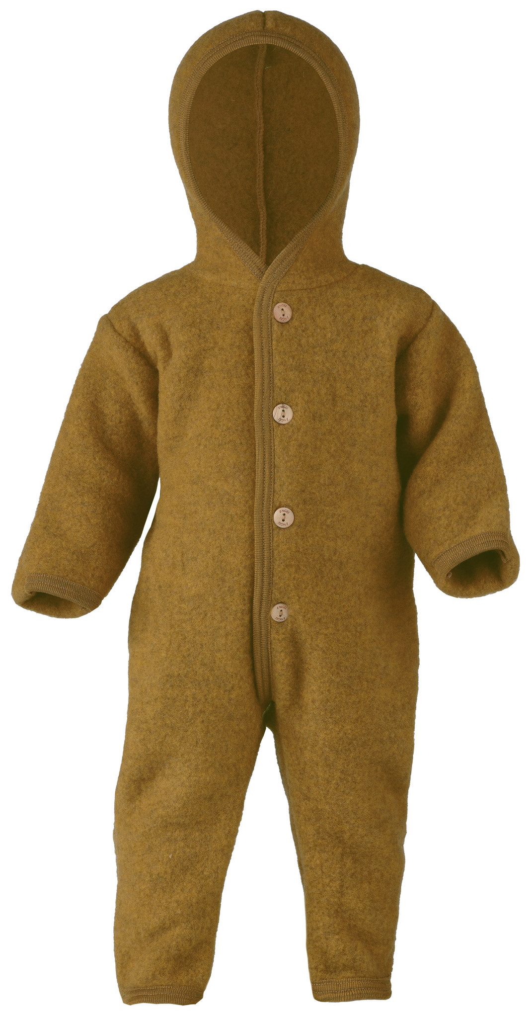 Engel Wool Fleece Baby Pants - Sand Melange