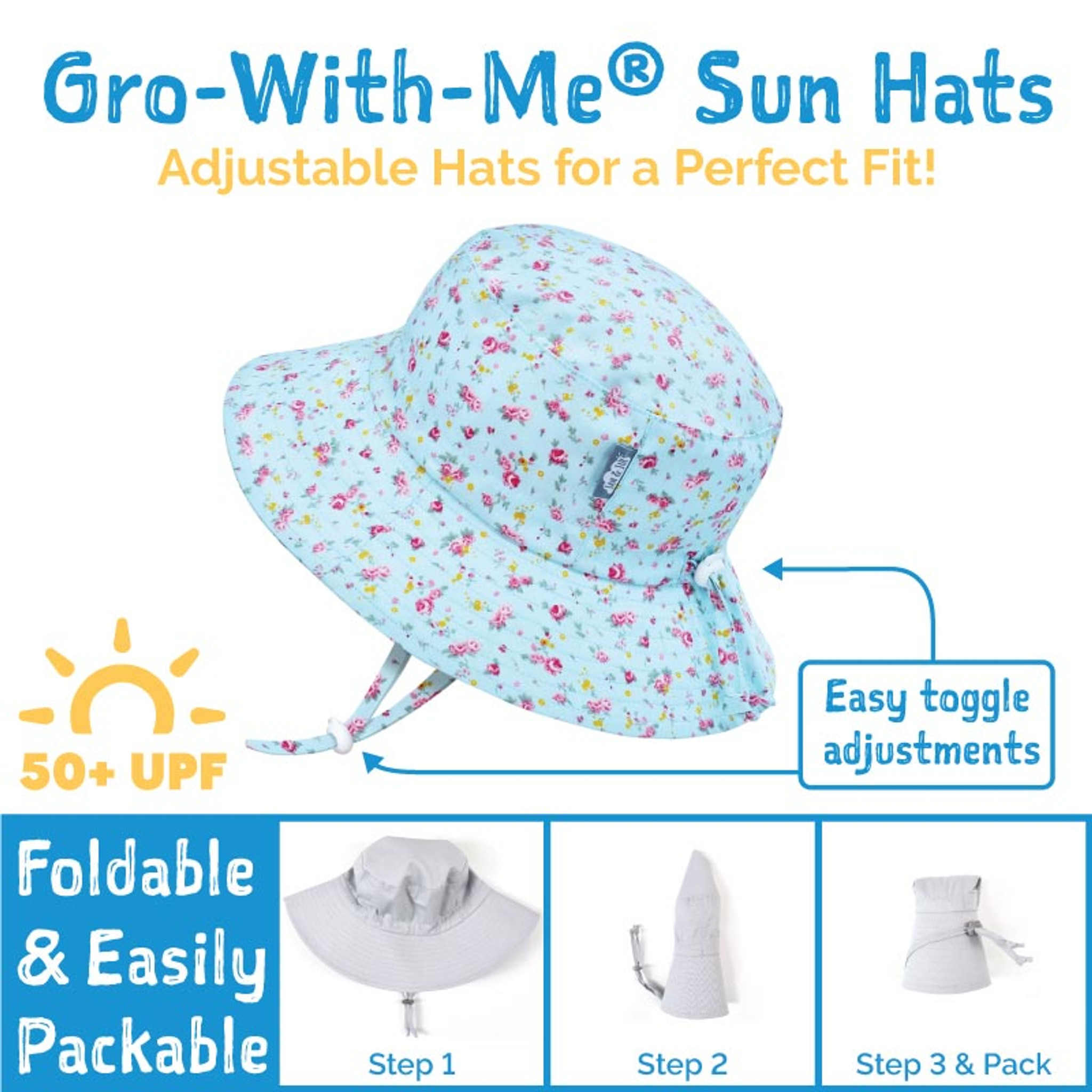 Jan & Jul Bucket Cotton Sun Hat Goose- Sun Hats for Kids - Ava's