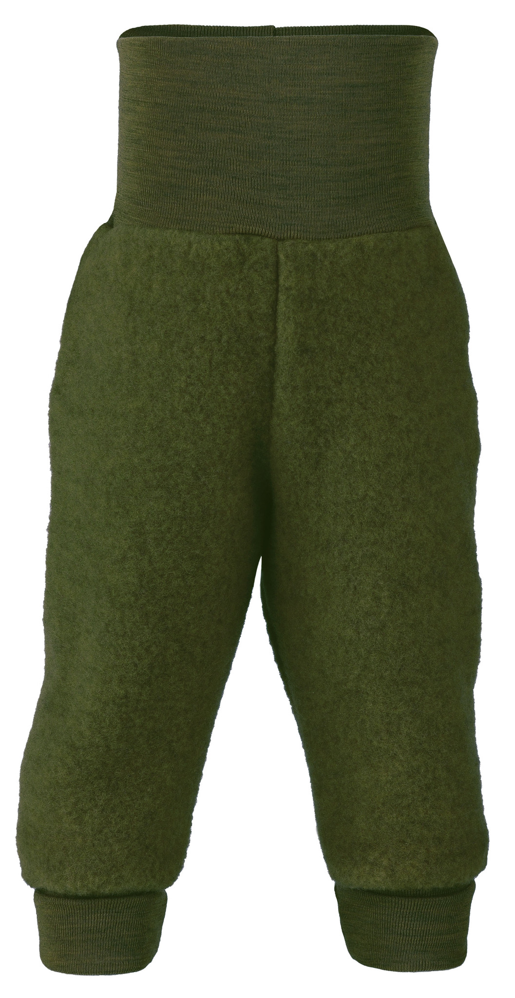 Engel Wool Fleece Baby Pants Reed Melange - Merino Wool Clothes for Babies  - Ava's Appletree