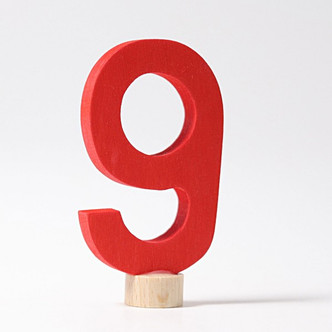 Deco Numbers 9 New