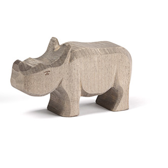 Ostheimer Wooden Rhinoceros Small