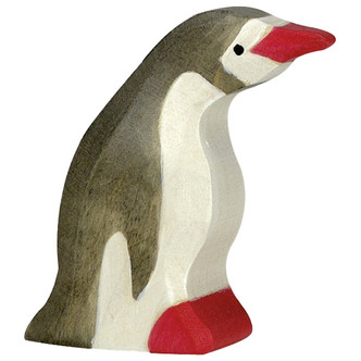 Holztiger Small Penguin Head Forward