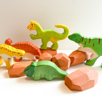 Holztiger Dinosaurs