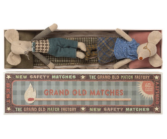 Maileg Grandma and Grandpa Mice in Box