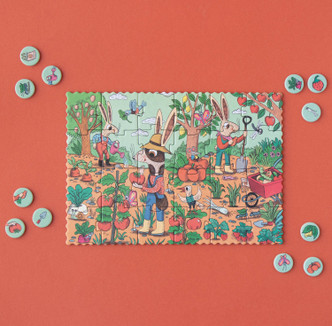 Londji Tini Puzzle - Garden