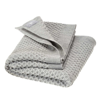 Disana Honeycomb Baby Blanket - Grey Disana Honeycomb Baby Blanket - Grey
