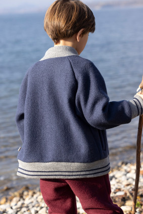 Disana Boiled Wool College Jacket