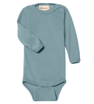 Engel Wool Onesie - Mountain Blue