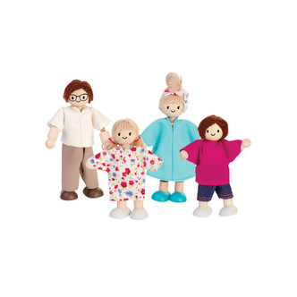 Plan Toys Doll Family - Light Skin Tone/Brown Hair