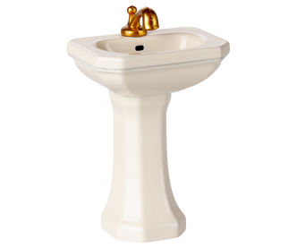 Maileg Bathroom Sink (Pedestal), Mouse