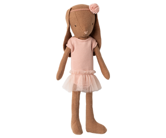 Maileg Chocolate Brown Bunny Classic in Ballet Suit 