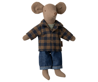 Maileg Dad Mouse - Light Brown