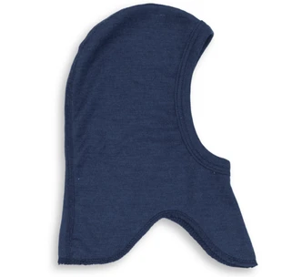 Engel Merino Wool/Silk Baby Balaclava - Navy (up to 2-3 years)