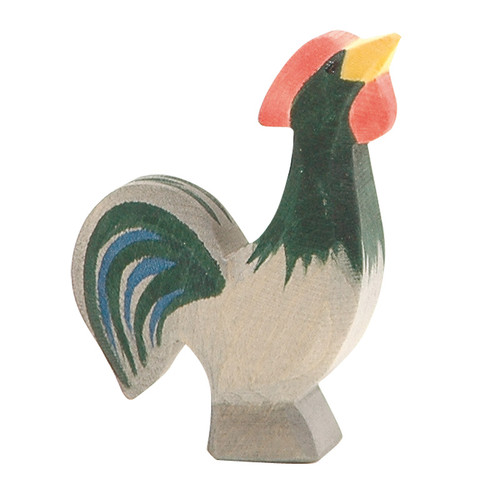 Ostheimer Wooden Rooster Dark