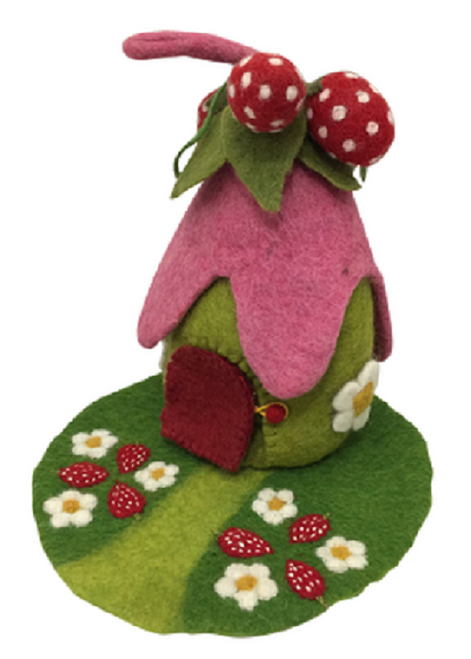 Papoose Strawberry House with Mat (PC253)