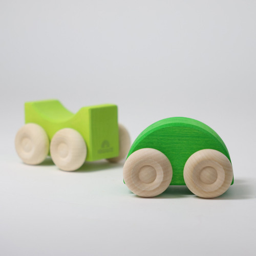 Grimm's Stacking Cars GREEN