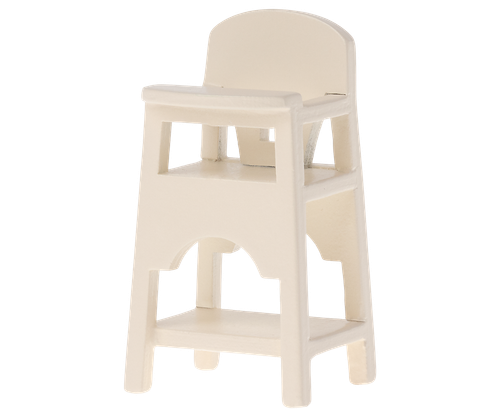 Maileg High Chair, Mouse - Off White