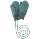  Disana Boiled Wool Gloves Eucalyptus