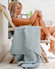 MagicLinen Waffle Bath Towel MagicLinen Waffle Bath Towel