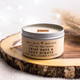 Wood Wick Cabin Candle Tin - Crisp Days & Cozy Nights