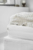 MagicLinen Queen Fitted Sheet - White