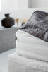 MagicLinen Queen Fitted Sheet Deep Pocket - White
