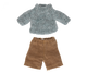 Maileg Knitted Sweater and Pants for Big Brother Mouse