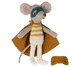 Maileg Little Brother Superhero Mouse in Matchbox