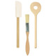 Glueckskaefer Wood Pastry Set 3 pcs