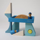 Grimm's Building Set Creative Puzzle - Boat Blue