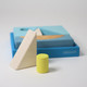 Grimm's Building Set Creative Puzzle - Boat Blue