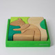 Grimm's Building Set Creative Puzzle - Squirrel Green