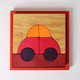 Grimm's Building Set Creative Puzzle - Car Red