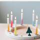 Grimm's Dip-Dye Celebration Candles - Rainbow