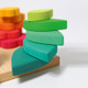 Grimm's Various Shapes Stacking Tower on 4 Pegs