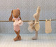 Maileg Chocolate Brown Bunny Classic in Ballet Suit 