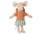 Maileg Tricycle Mouse - Big Sister with Old Rose Bag