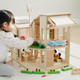 Plan Toys Green Dollhouse with Furniture