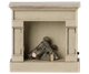 Maileg Fireplace, Mouse  - Off White