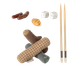 Maileg Bonfire Set, Mouse